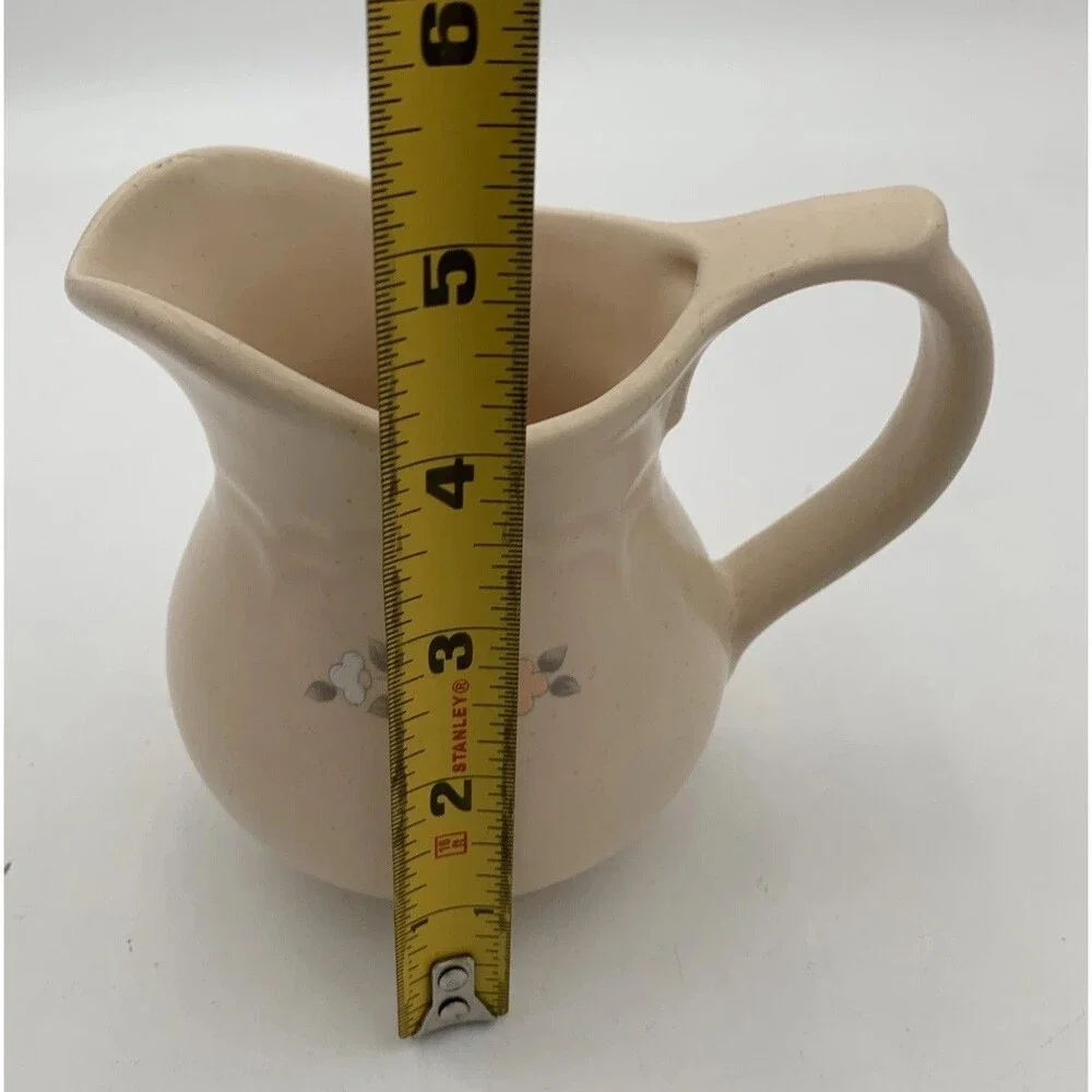Remembrance by Pfaltzgraff 48 OZ. BEVERAGE SERVER ,Creamer & Sugar Bowl No Lid